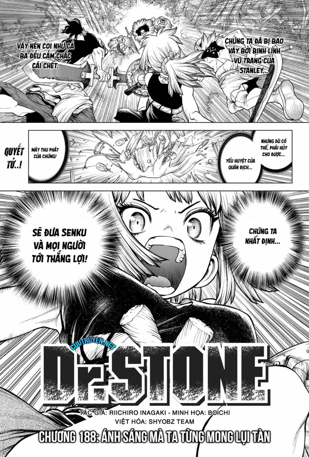 dr.stone - hồi sinh thế giới chapter 188 - Trang 2