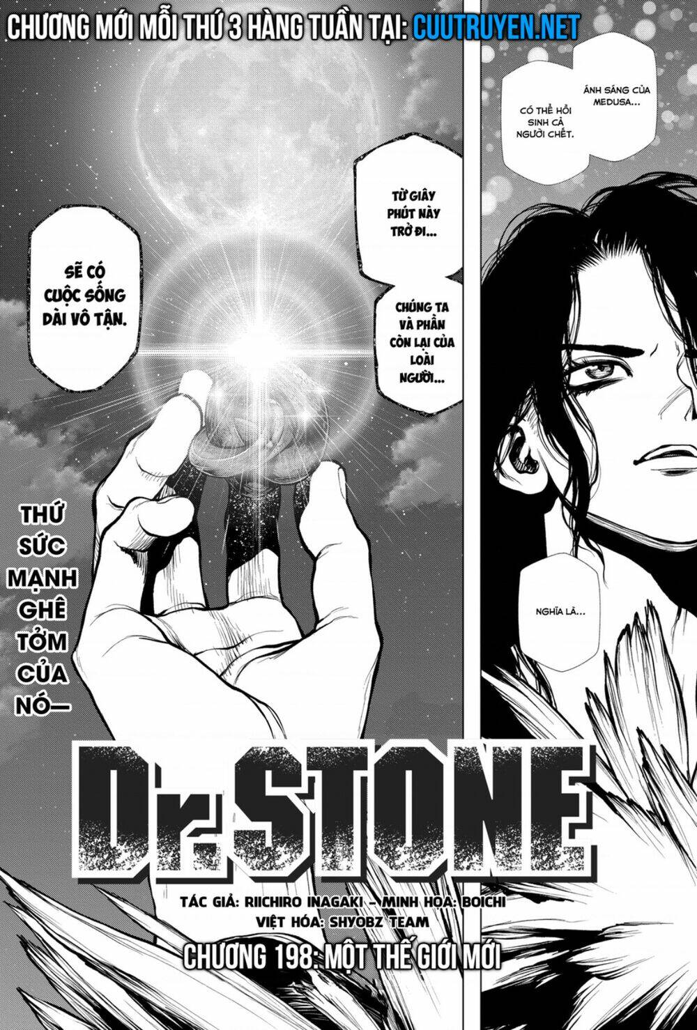 dr.stone - hồi sinh thế giới chapter 198 - Trang 2