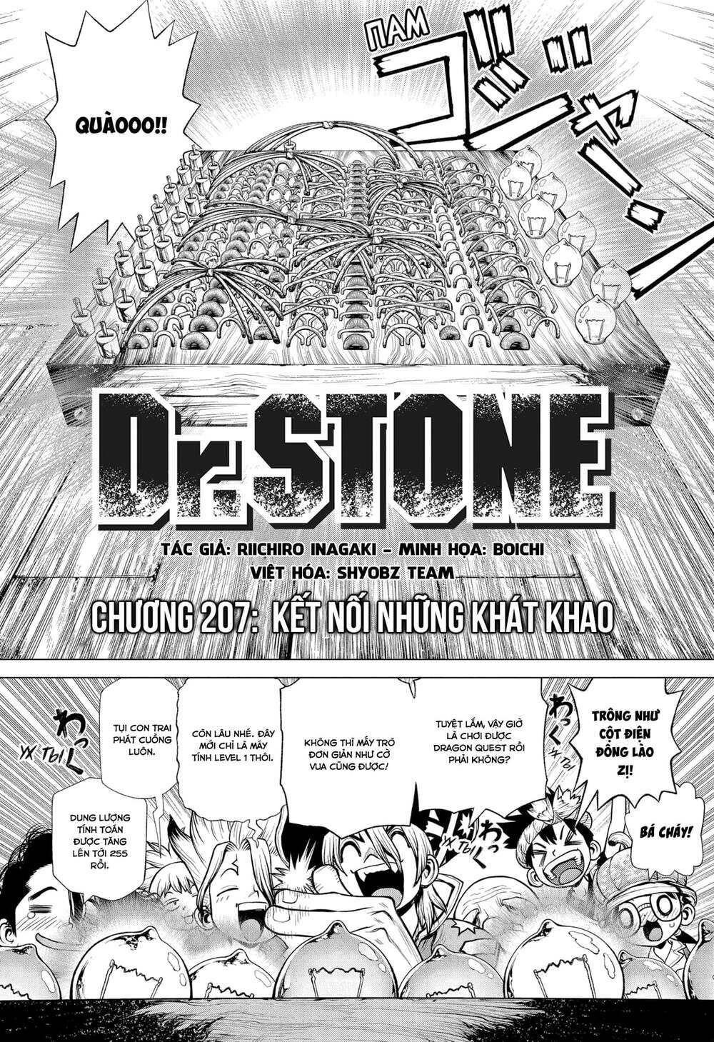 dr.stone - hồi sinh thế giới chapter 207 - Trang 2