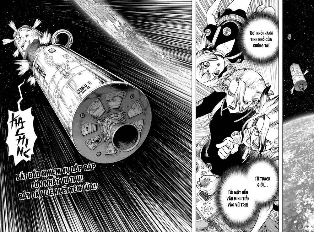 dr.stone - hồi sinh thế giới chapter 224 - Trang 2