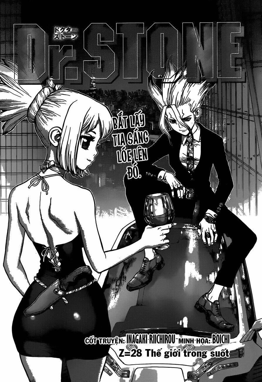 dr.stone - hồi sinh thế giới chapter 28 - Trang 2