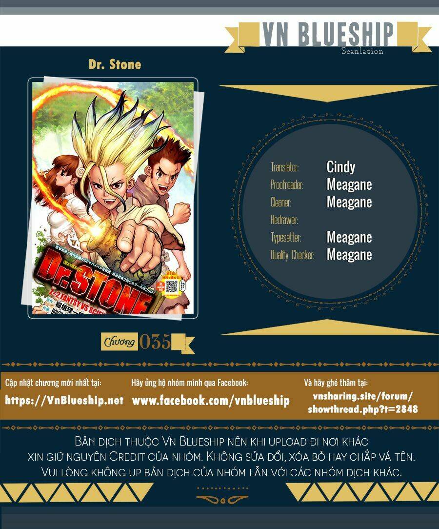 dr.stone - hồi sinh thế giới chapter 35 - Trang 2