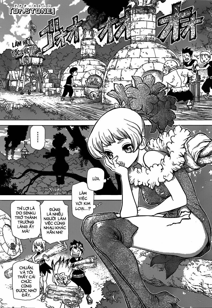 dr.stone - hồi sinh thế giới chapter 51: vị ngọt trong thạch giới này. - Trang 2