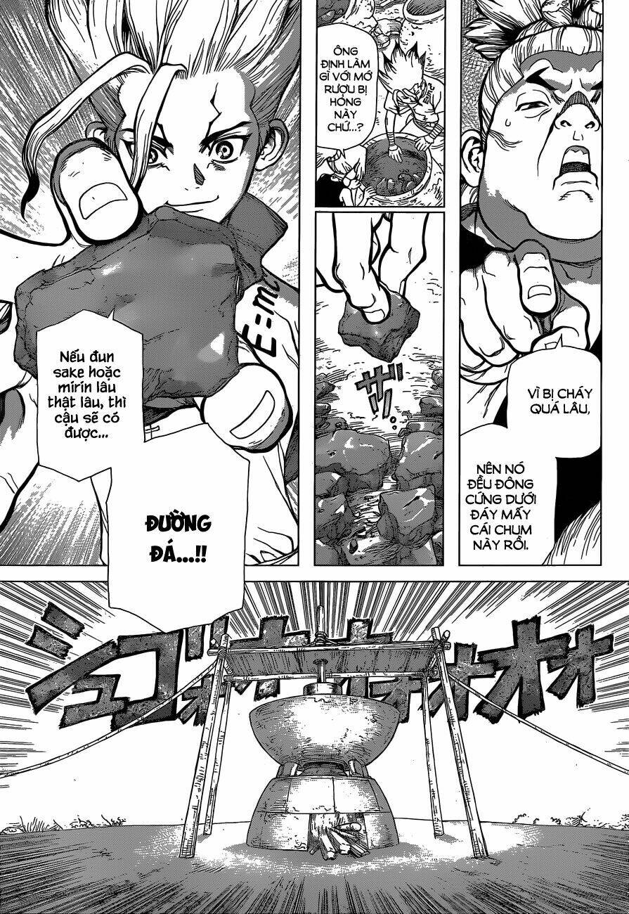 dr.stone - hồi sinh thế giới chapter 51: vị ngọt trong thạch giới này. - Trang 2