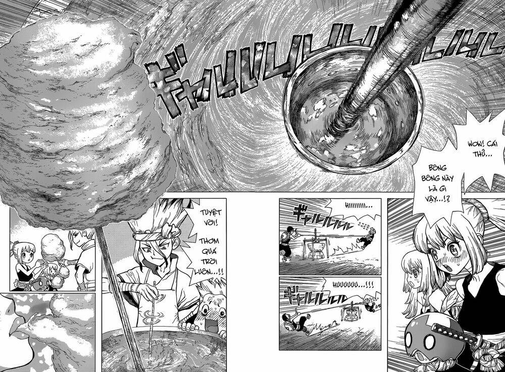 dr.stone - hồi sinh thế giới chapter 51: vị ngọt trong thạch giới này. - Trang 2