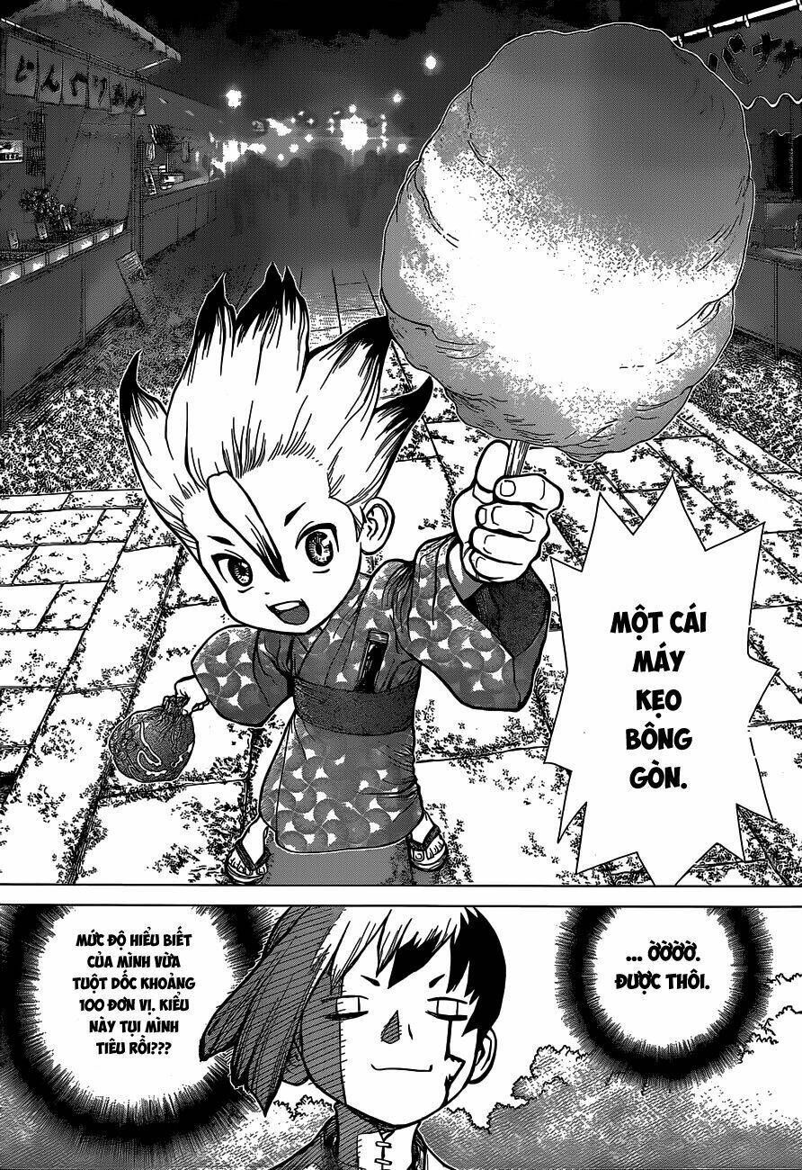 dr.stone - hồi sinh thế giới chapter 51: vị ngọt trong thạch giới này. - Trang 2