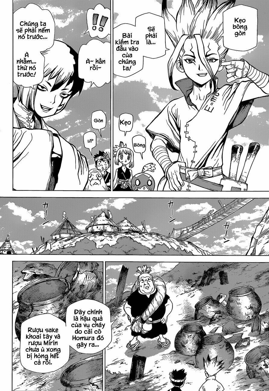 dr.stone - hồi sinh thế giới chapter 51: vị ngọt trong thạch giới này. - Trang 2