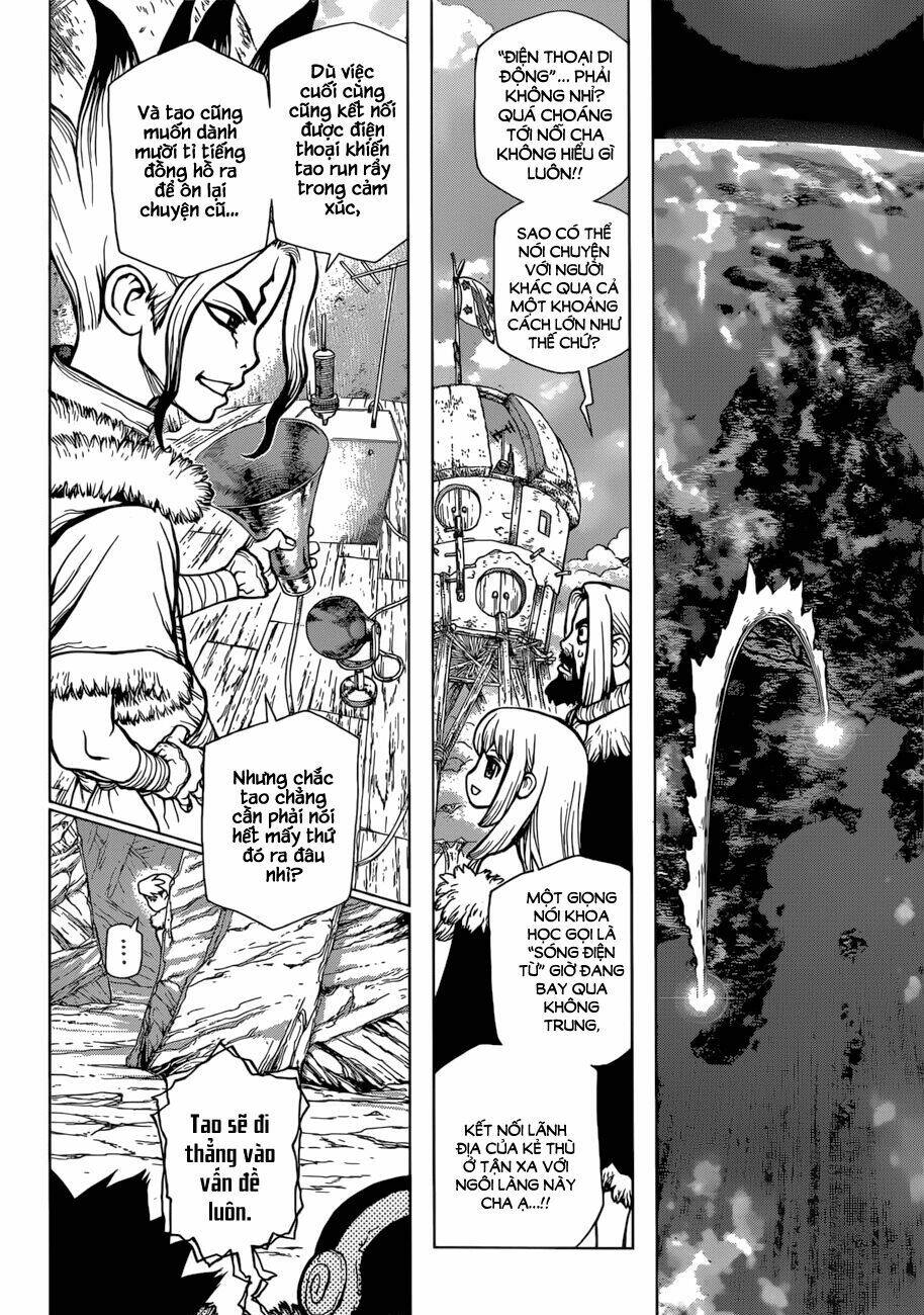 dr.stone - hồi sinh thế giới chapter 65: cuộc gọi từ cõi âm - Trang 2