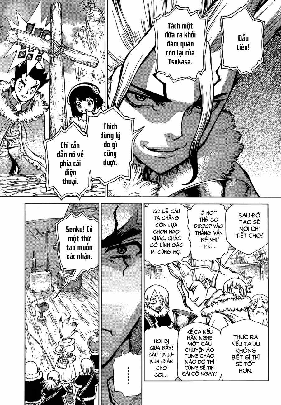 dr.stone - hồi sinh thế giới chapter 65: cuộc gọi từ cõi âm - Trang 2