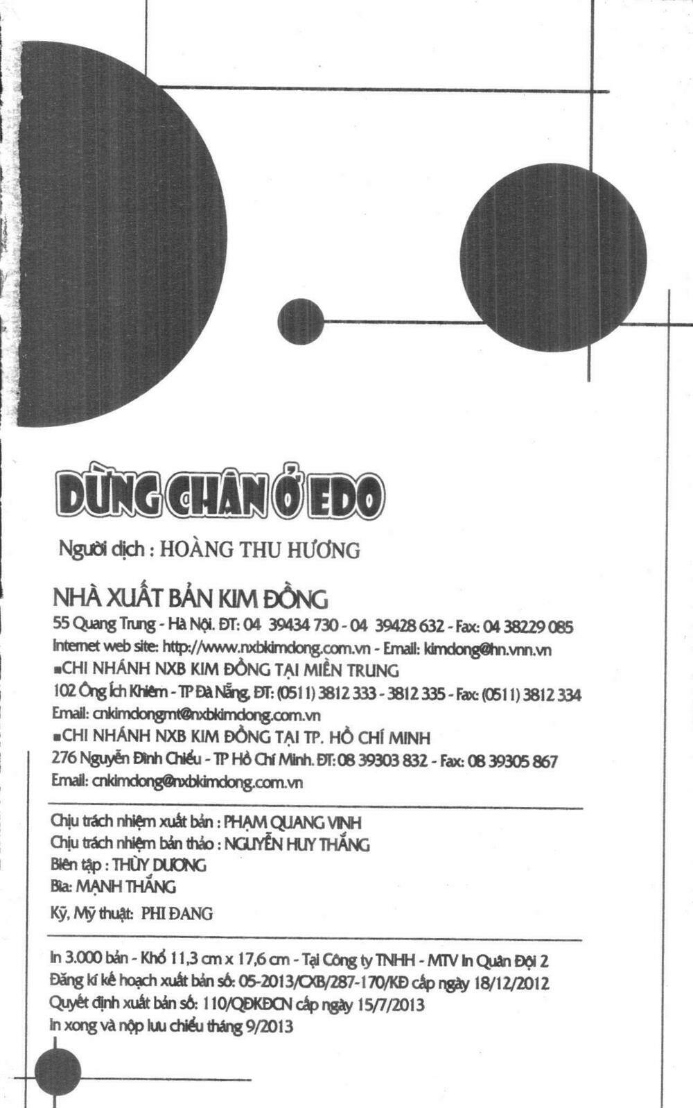 Dừng Chân Ở Edo Chapter 3 - Trang 2