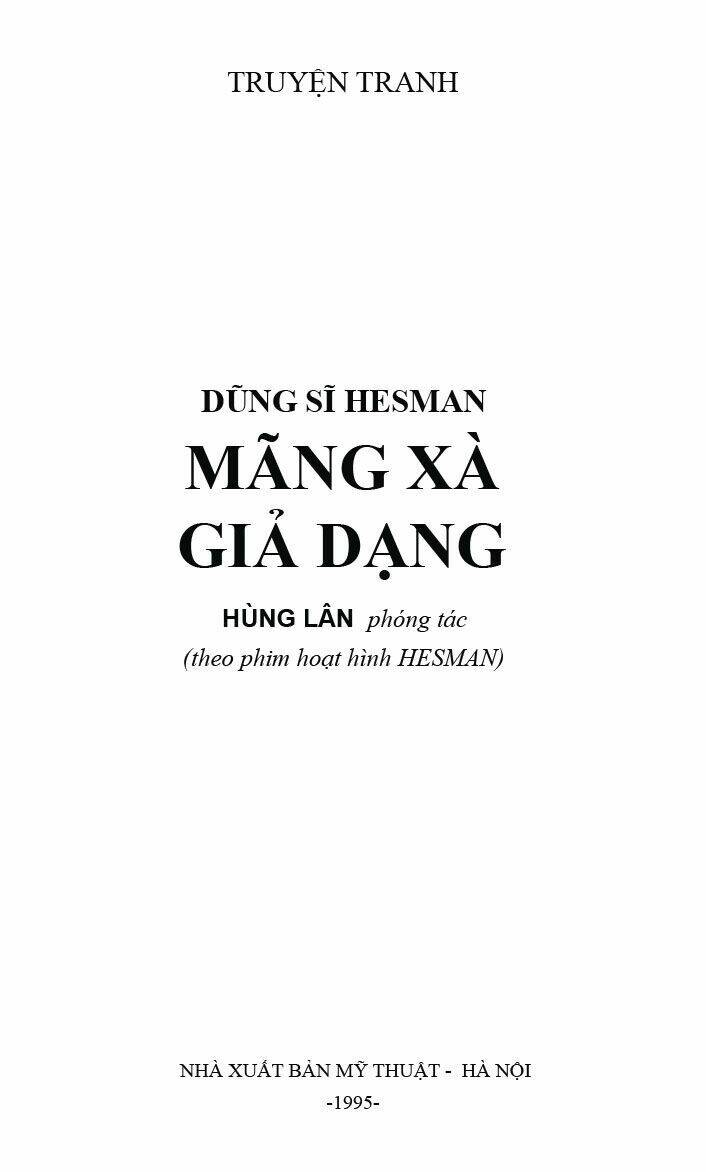 dũng sĩ hesman 3 - Trang 2