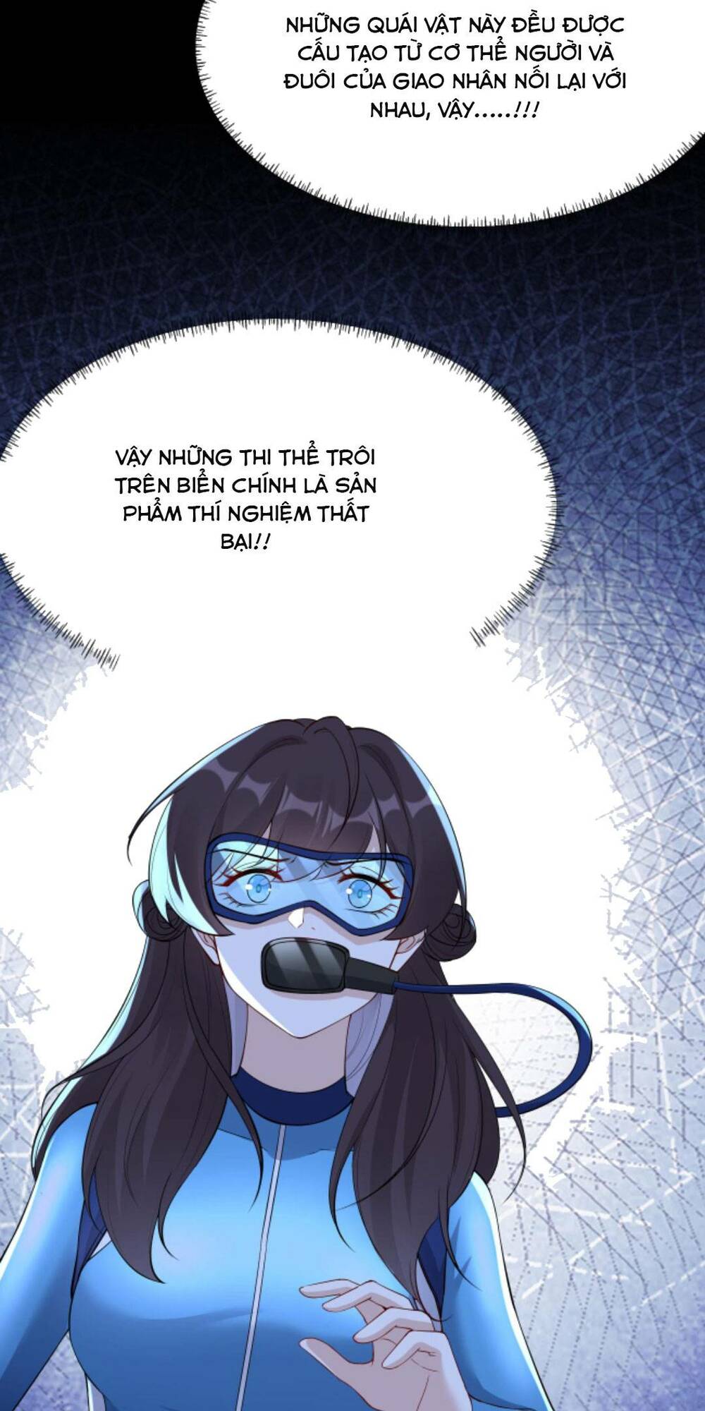 đứng yên! em gái chúng tôi nói trên đầu bạn có quỷ. chapter 102 - Trang 2