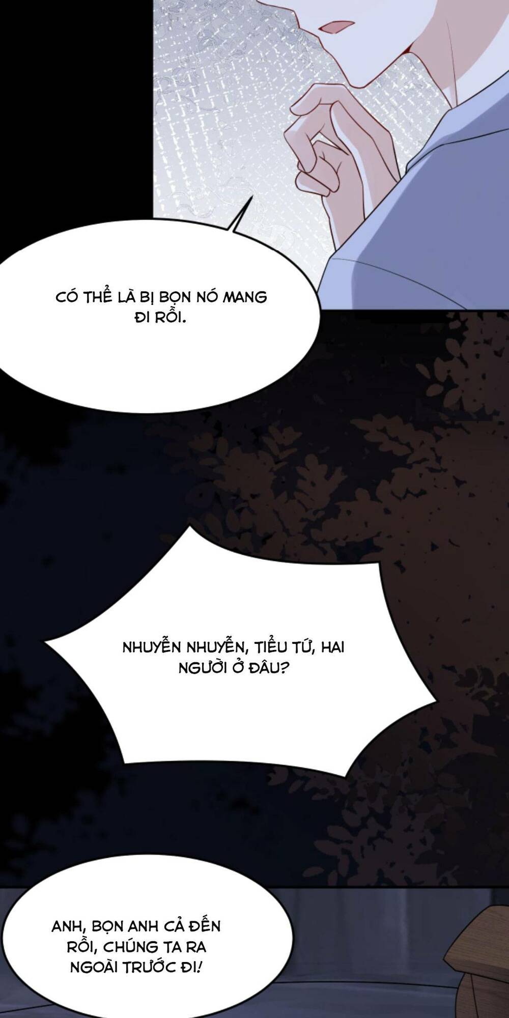 đứng yên! em gái chúng tôi nói trên đầu bạn có quỷ. chapter 102 - Trang 2