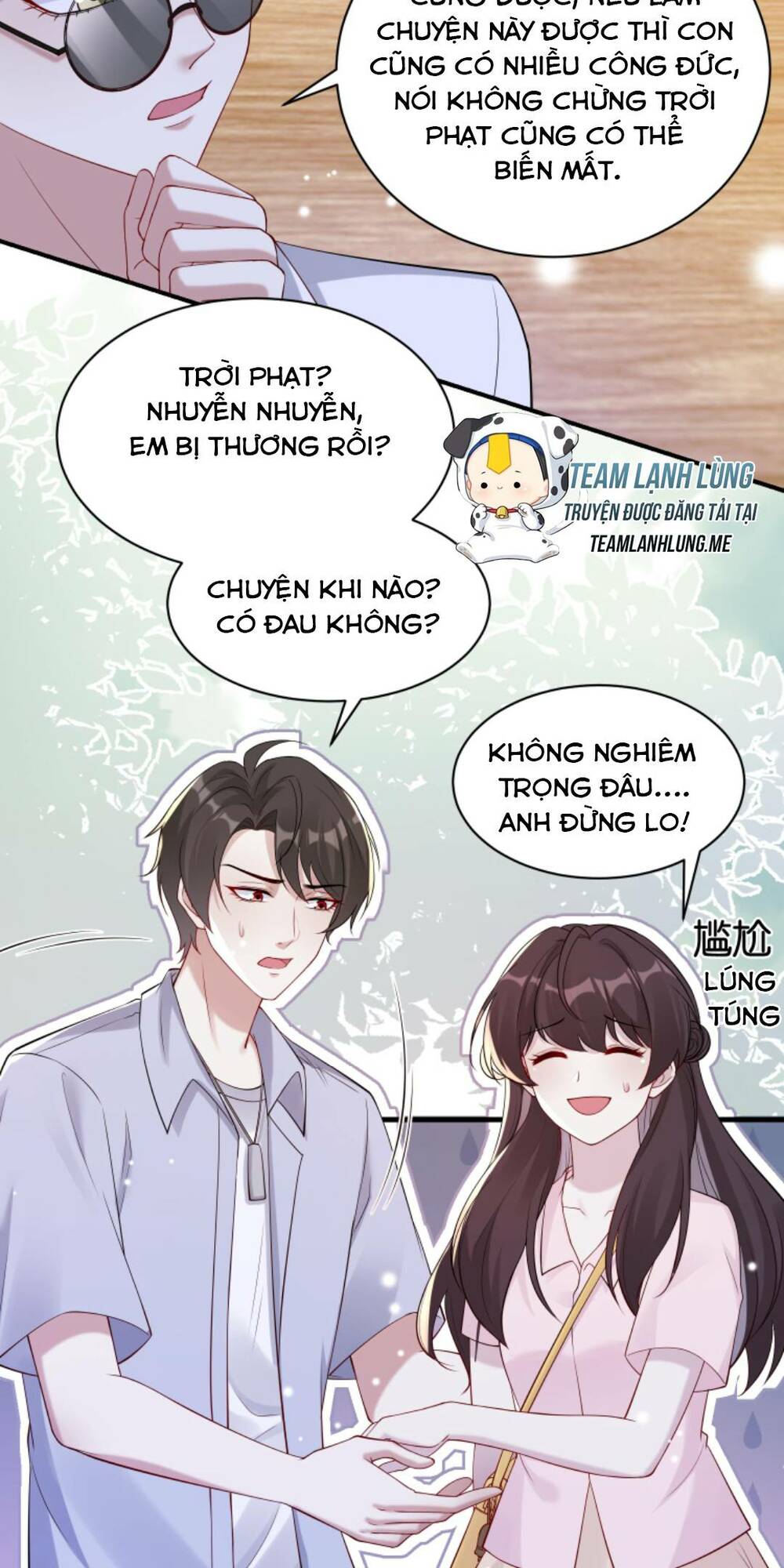 đứng yên! em gái chúng tôi nói trên đầu bạn có quỷ. chapter 105 - Trang 2