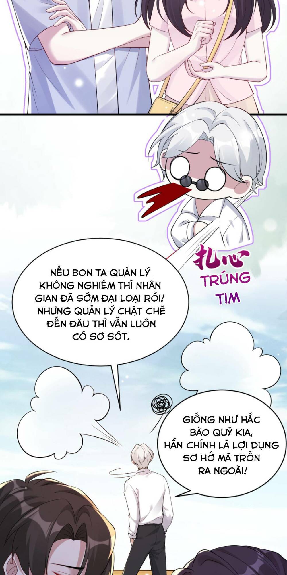 đứng yên! em gái chúng tôi nói trên đầu bạn có quỷ. chapter 105 - Trang 2