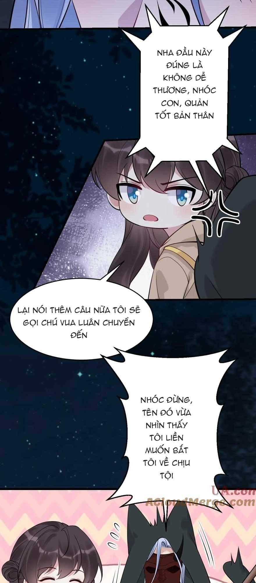 đứng yên! em gái chúng tôi nói trên đầu bạn có quỷ. chapter 171 - Trang 2