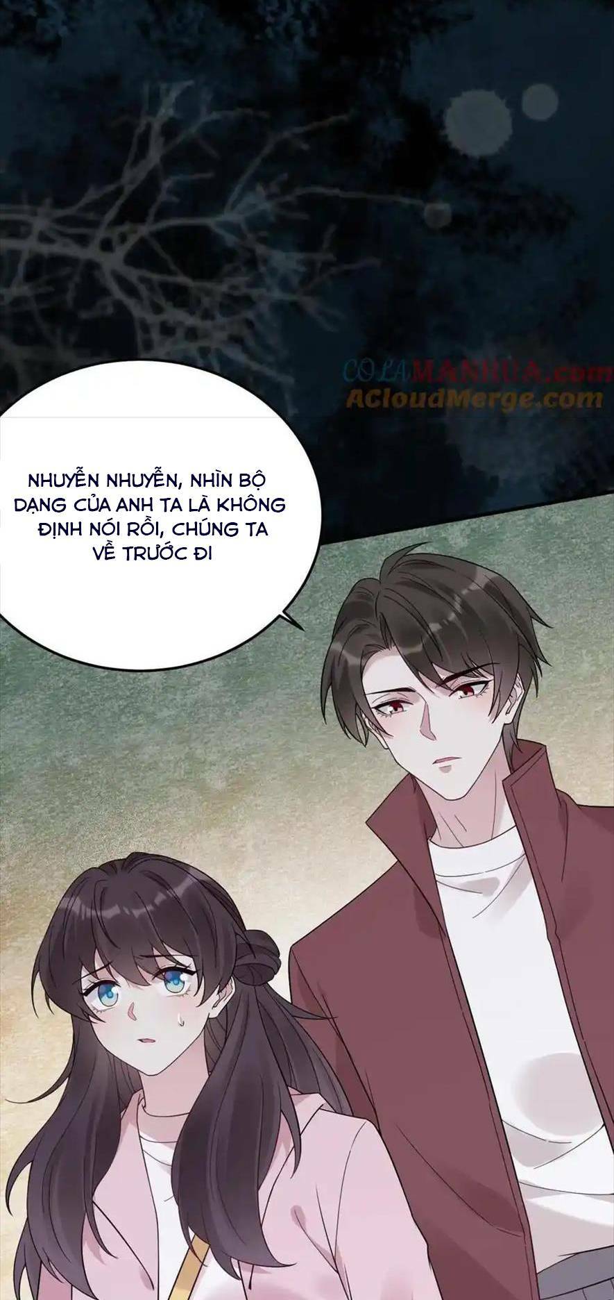 đứng yên! em gái chúng tôi nói trên đầu bạn có quỷ. chapter 183 - Trang 2