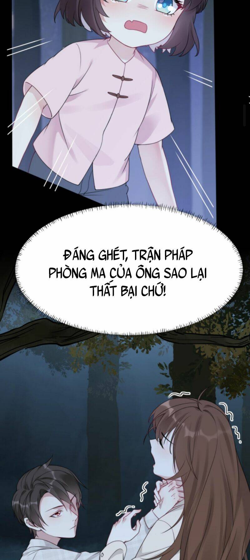 đứng yên! em gái chúng tôi nói trên đầu bạn có quỷ. chapter 7 - Trang 2