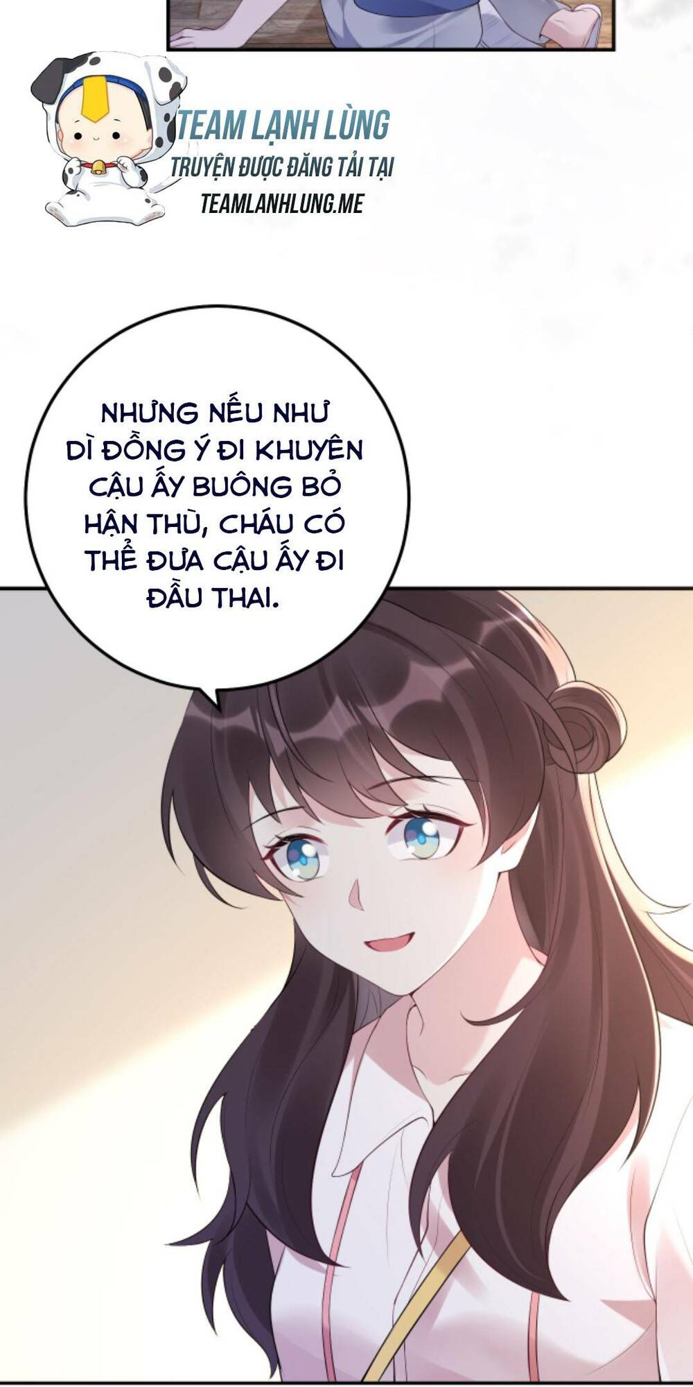 đứng yên! em gái chúng tôi nói trên đầu bạn có quỷ. chapter 76 - Trang 2