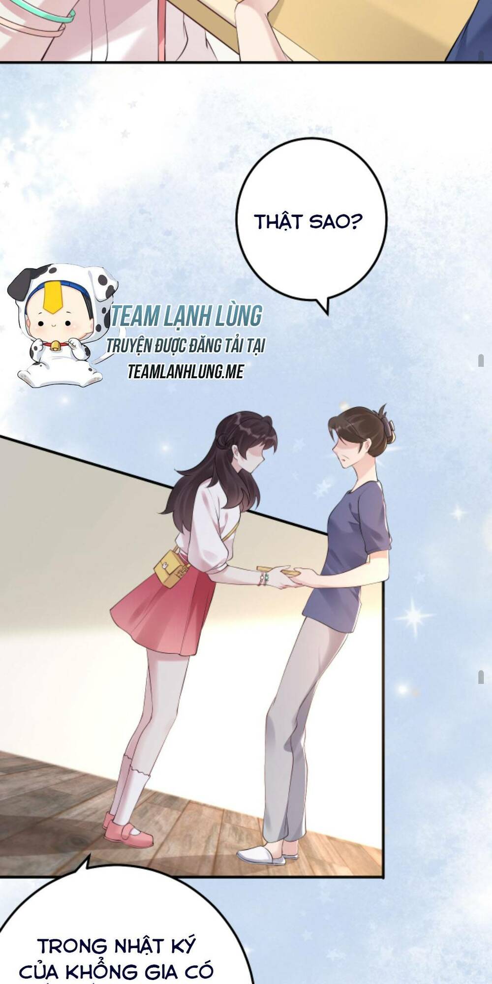 đứng yên! em gái chúng tôi nói trên đầu bạn có quỷ. chapter 76 - Trang 2