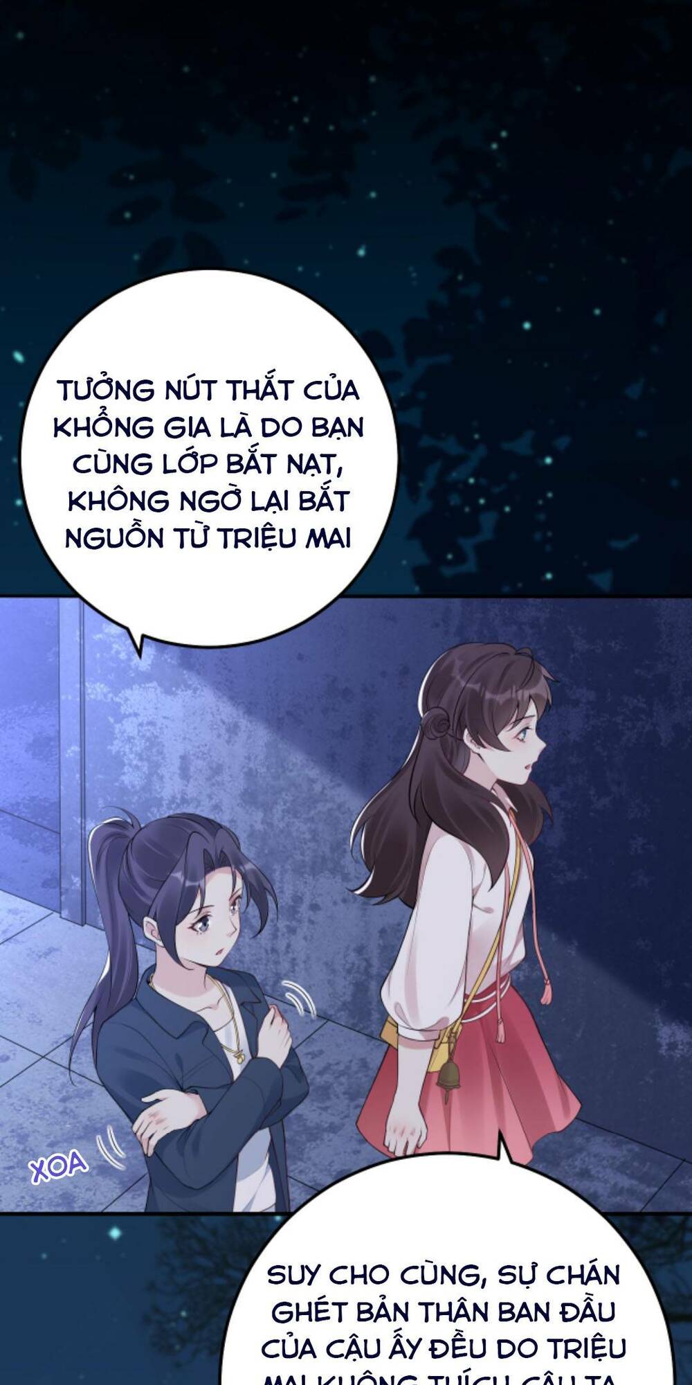 đứng yên! em gái chúng tôi nói trên đầu bạn có quỷ. chapter 78 - Trang 2