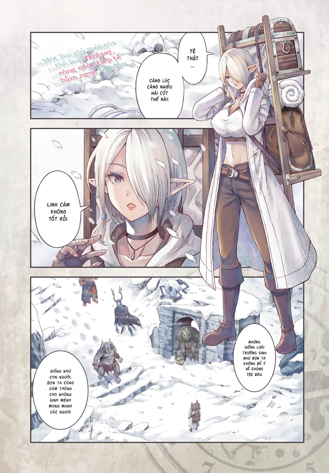 Dungeon Elf - Rương báu xuất hiện trong hầm ngục liệu có là lẽ thường? Chapter 1 - Next Chapter 2