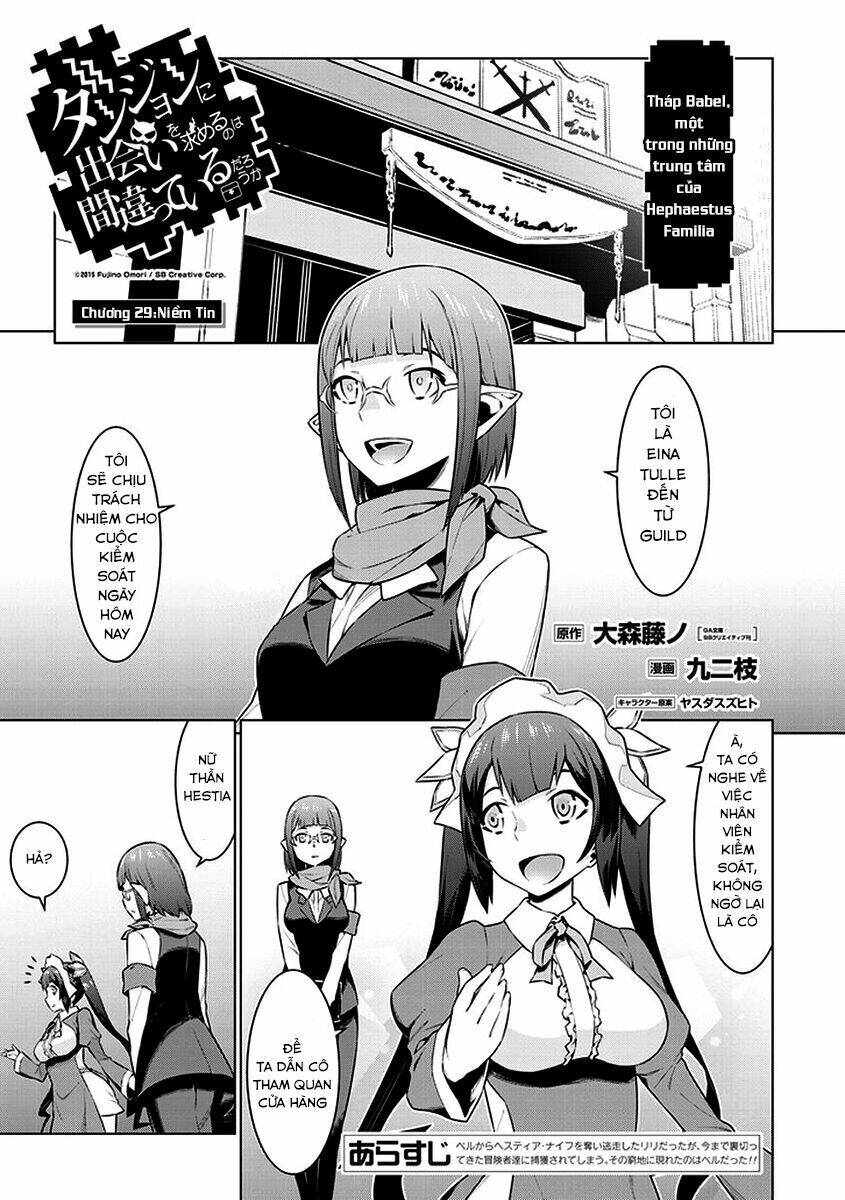 Dungeon Ni Deai O Motomeru No Wa Machigatte Iru Darou Ka Chapter 29 - Next Chapter 30