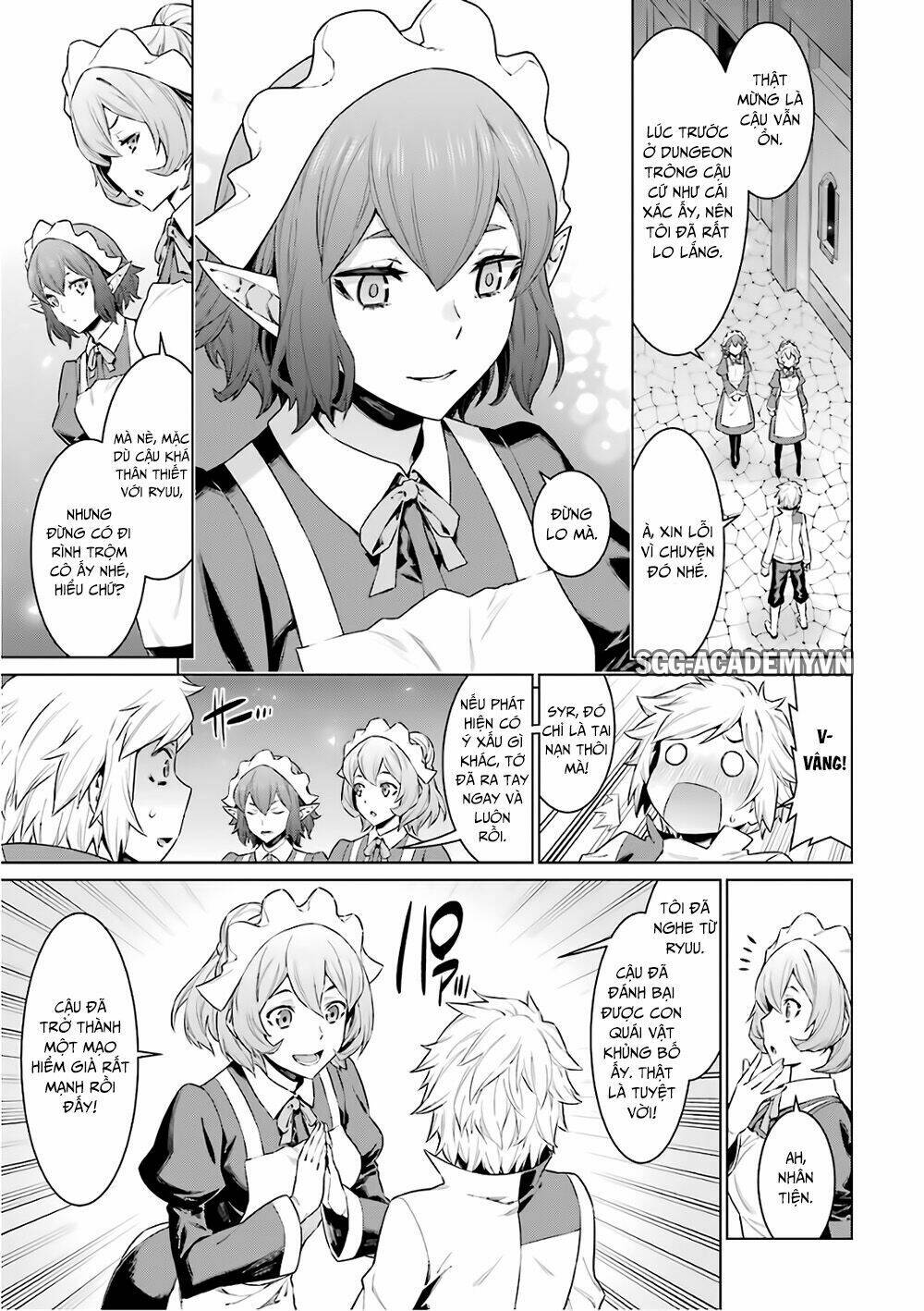 Dungeon Ni Deai O Motomeru No Wa Machigatte Iru Darou Ka Chapter 85 - Trang 2