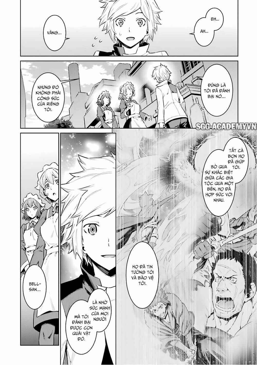 Dungeon Ni Deai O Motomeru No Wa Machigatte Iru Darou Ka Chapter 85 - Trang 2