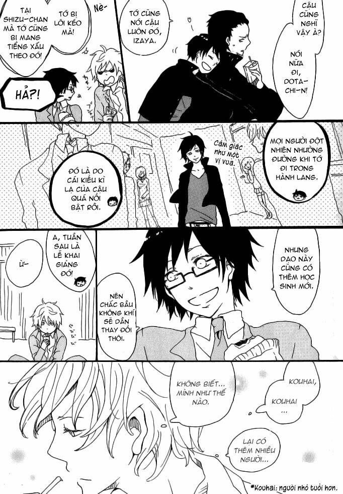 Durarara!! Doujinshi - Haru Arashi Chapter 1 - Trang 2