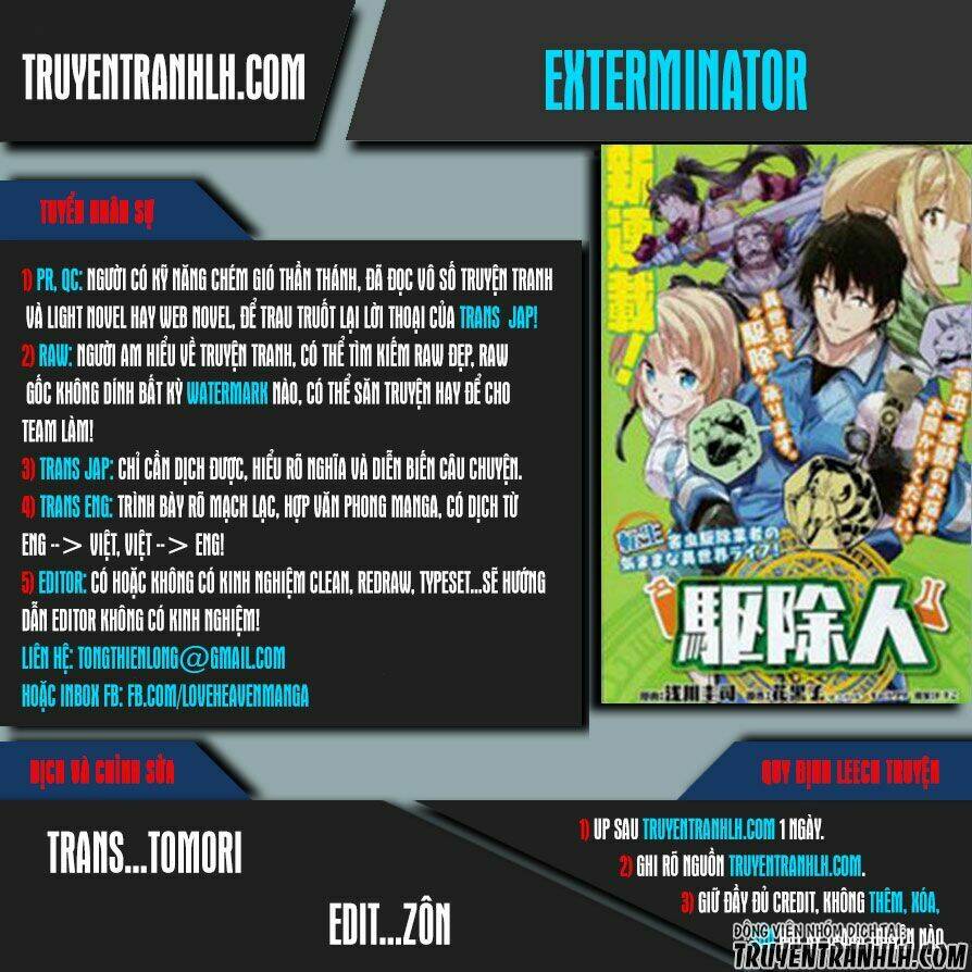 Exterminator Chapter 1 - Trang 2