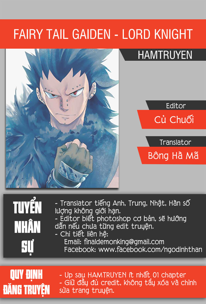 fairy tail gaiden - lord knight chương 3 - Next chương 4