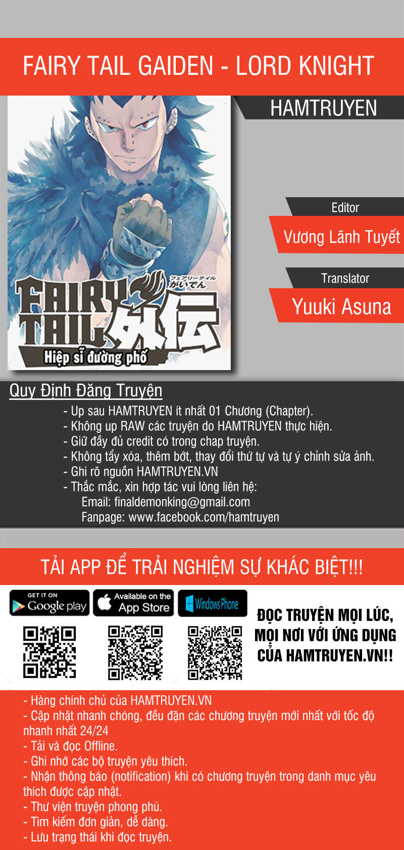 fairy tail gaiden - lord knight chương 7 - Next chương 8