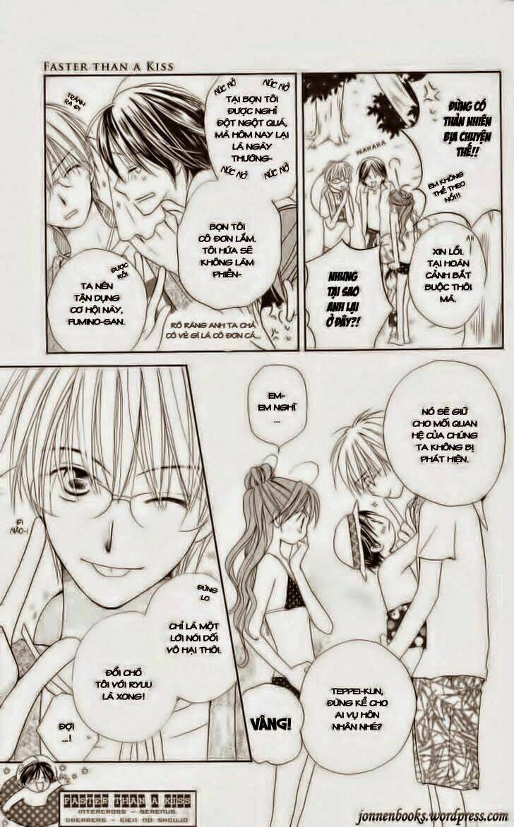 Faster Than A Kiss - Kiss Yori Mo Hayaku Chapter 4 - Trang 2