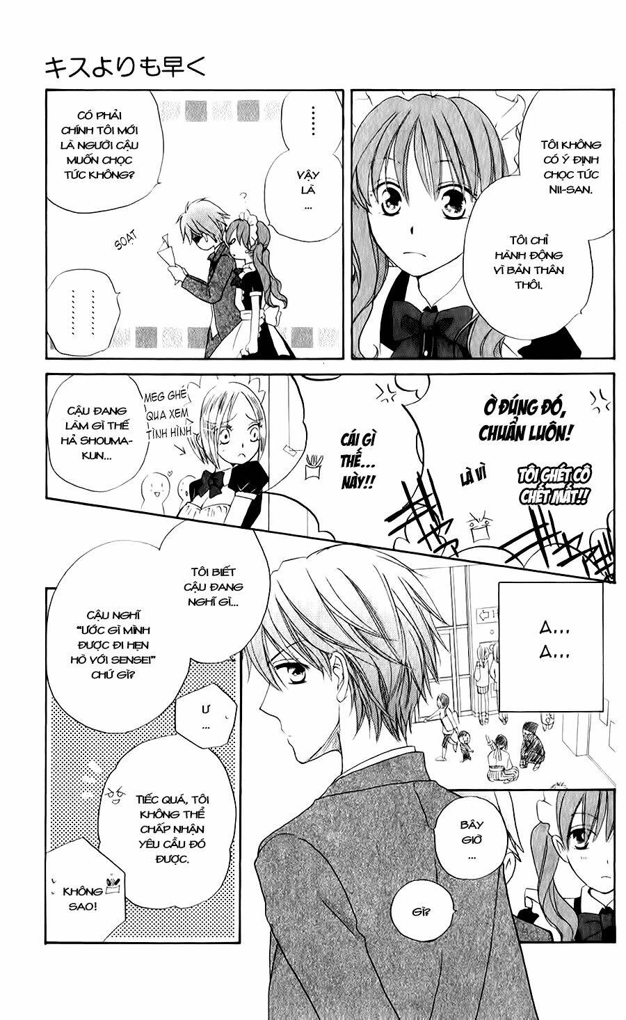 Faster Than A Kiss - Kiss Yori Mo Hayaku Chapter 45 - Next Chapter 46