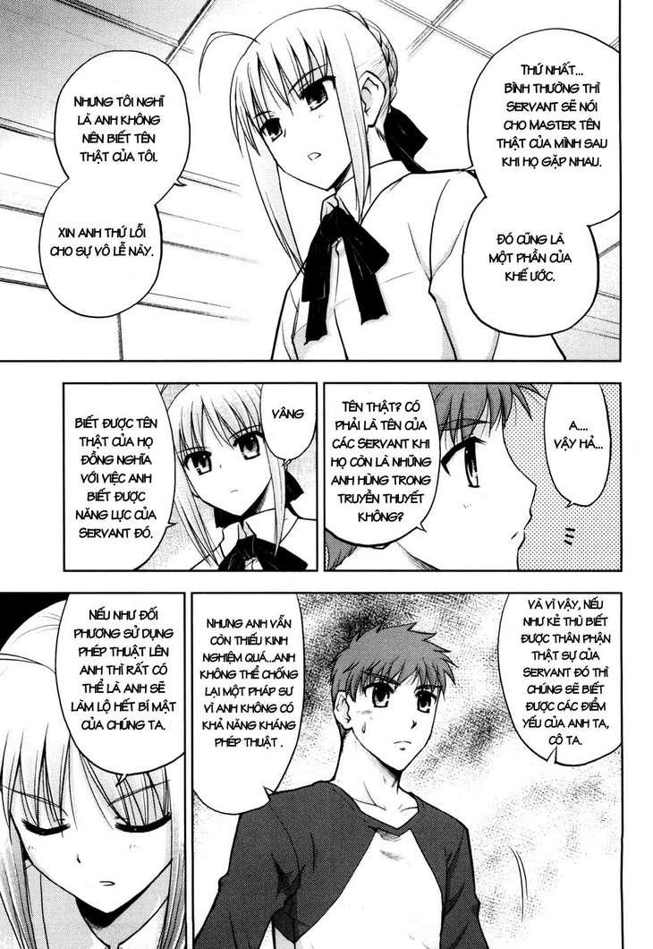 Fate Stay Night Chapter 7 - Next Chapter 8