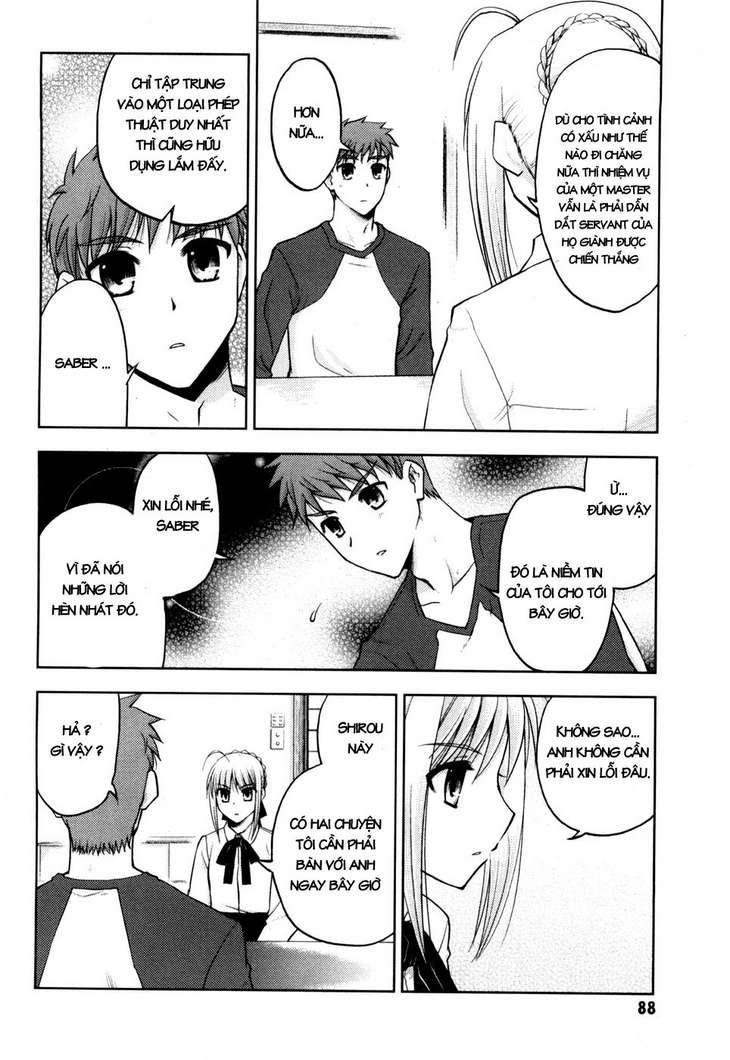 Fate Stay Night Chapter 7 - Next Chapter 8