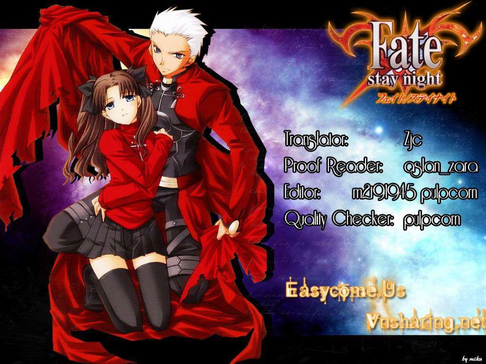 Fate Stay Night Chapter 7 - Next Chapter 8