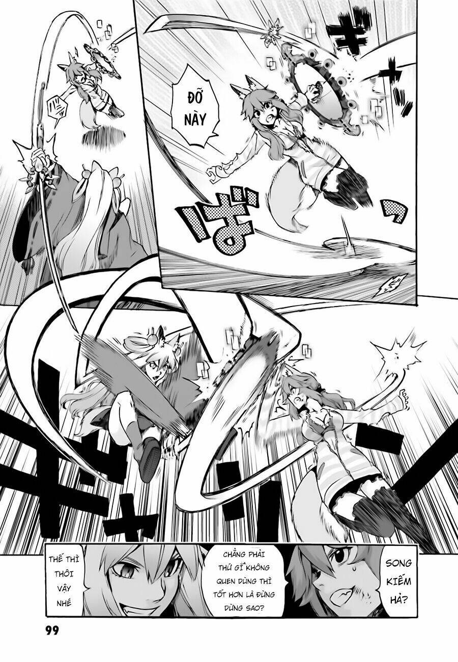 fate/extra ccc fox tail chapter 22: caster vs saber ii - Trang 2