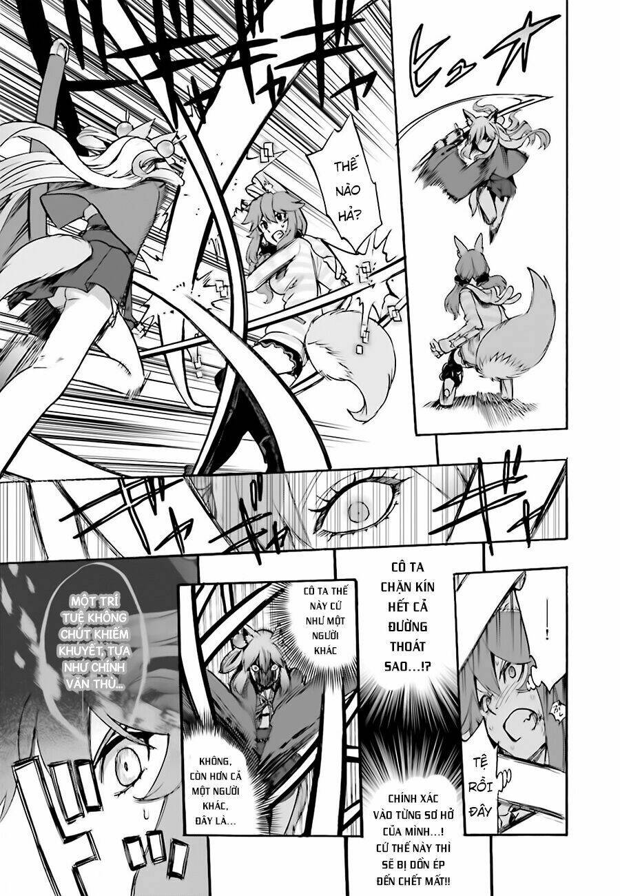 fate/extra ccc fox tail chapter 22: caster vs saber ii - Trang 2