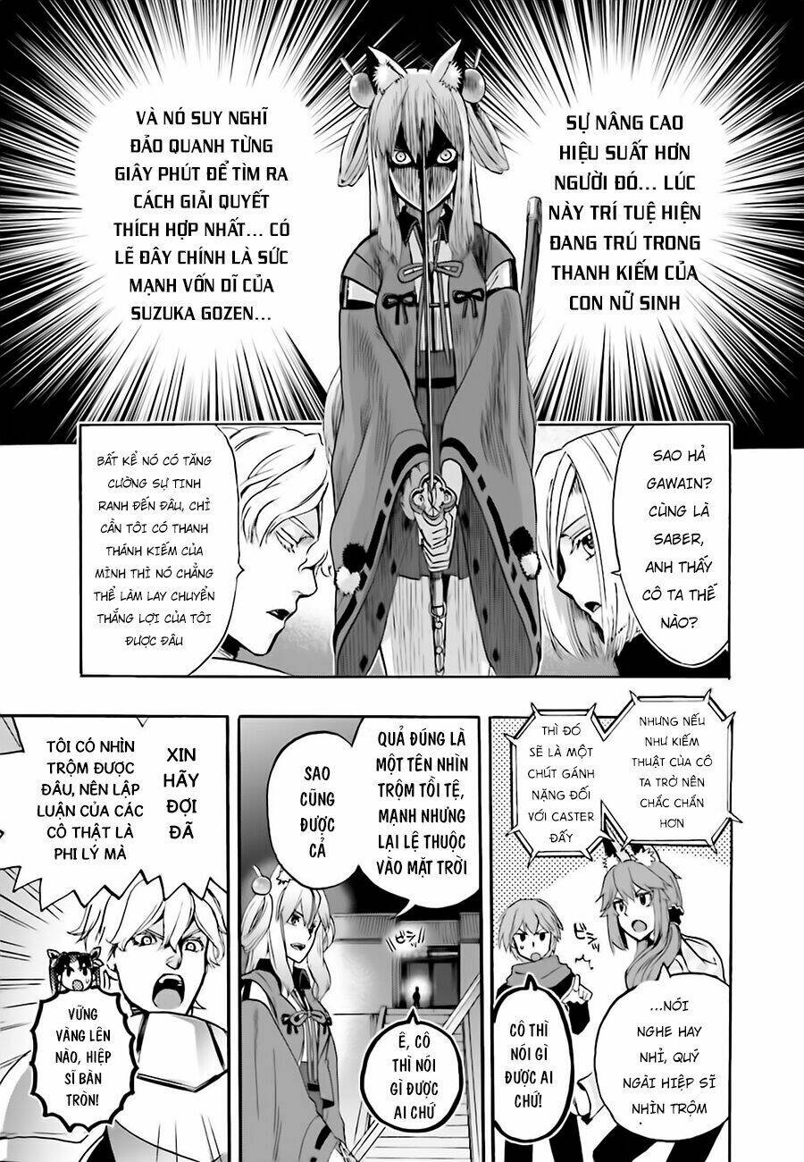 fate/extra ccc fox tail chapter 22: caster vs saber ii - Trang 2