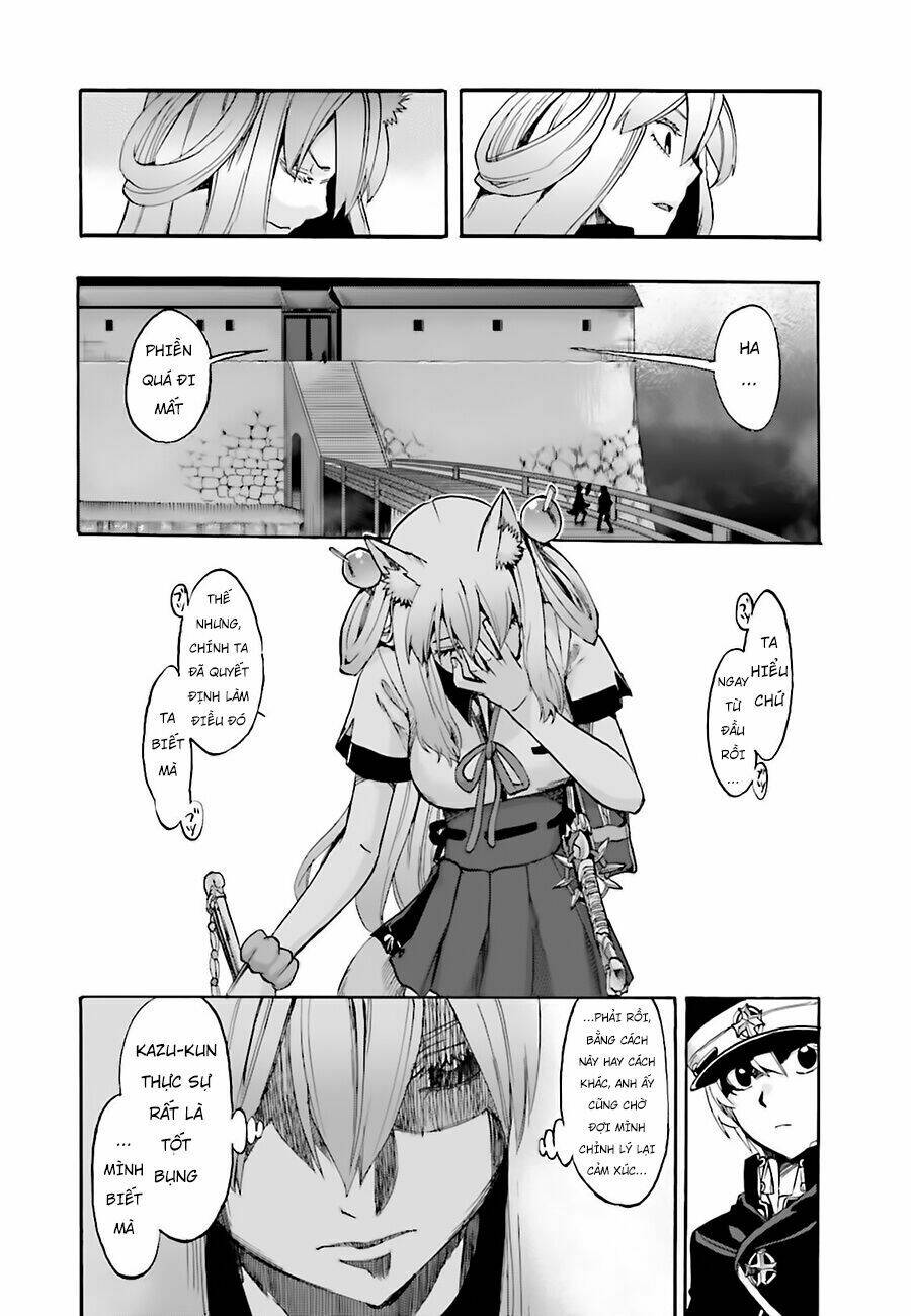 fate/extra ccc fox tail chapter 22: caster vs saber ii - Trang 2