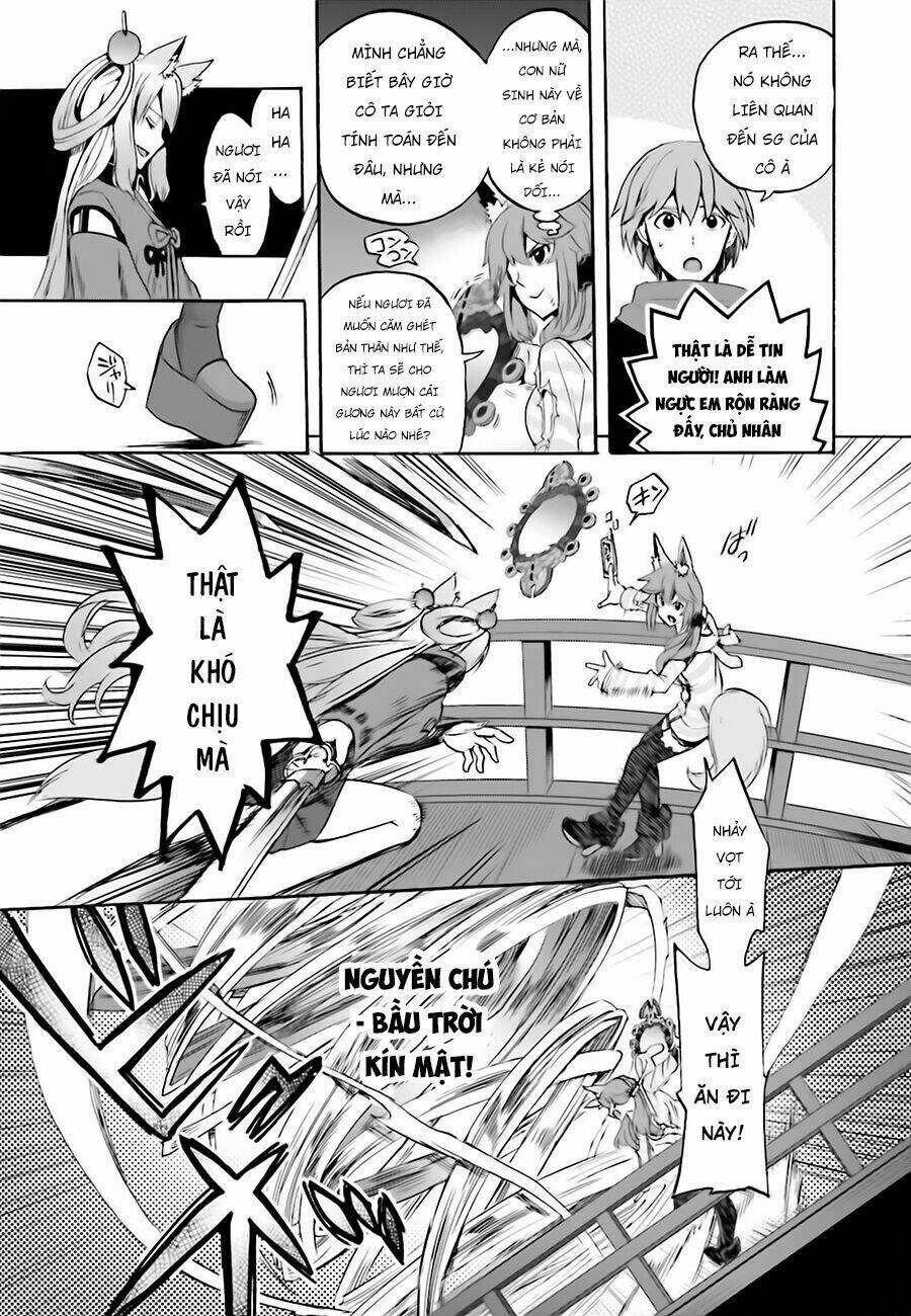 fate/extra ccc fox tail chapter 22: caster vs saber ii - Trang 2