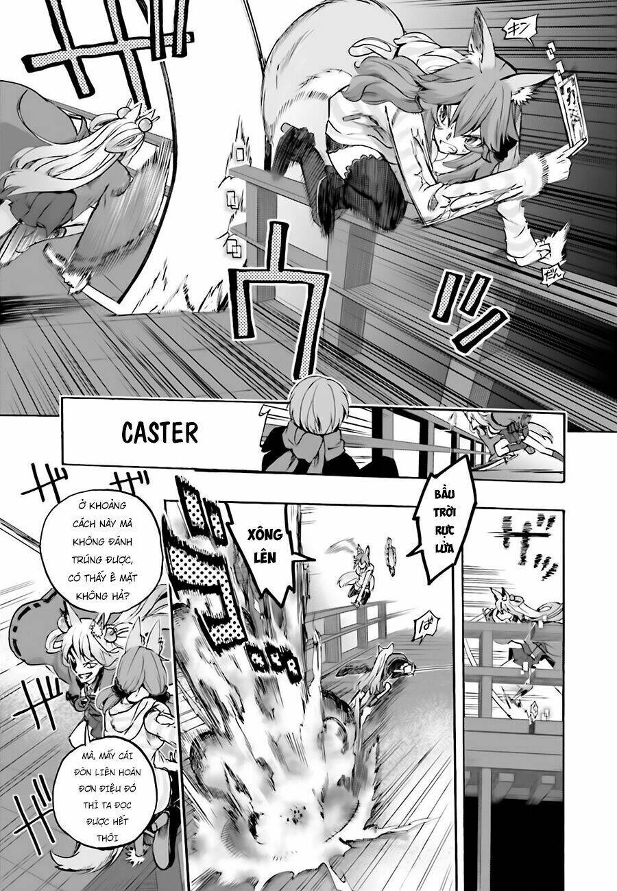 fate/extra ccc fox tail chapter 22: caster vs saber ii - Trang 2