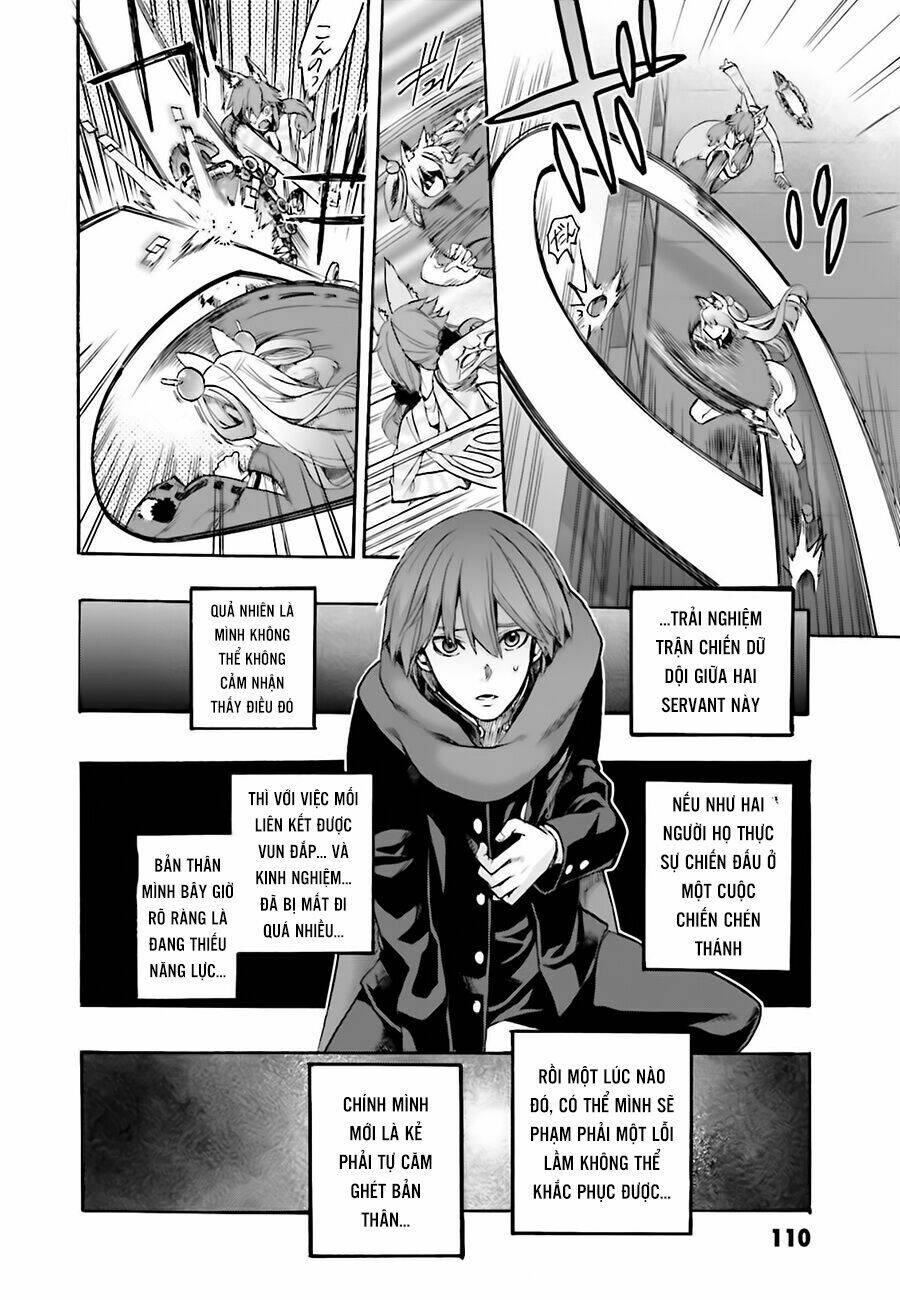 fate/extra ccc fox tail chapter 22: caster vs saber ii - Trang 2