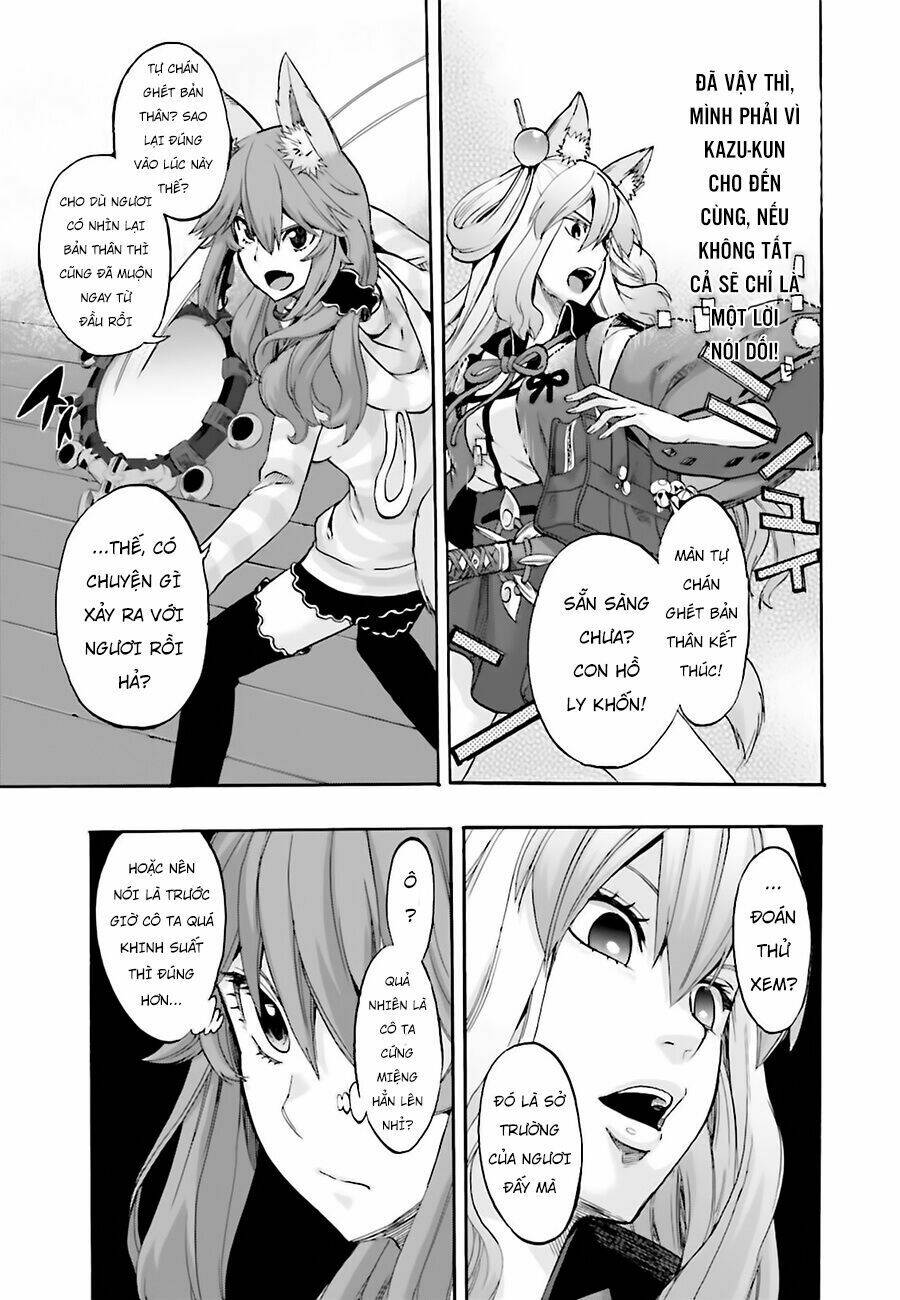 fate/extra ccc fox tail chapter 22: caster vs saber ii - Trang 2