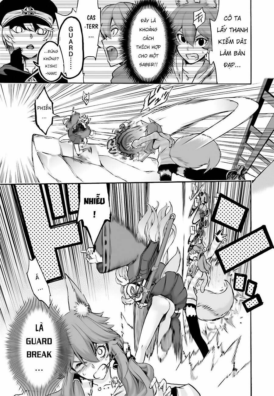 fate/extra ccc fox tail chapter 22: caster vs saber ii - Trang 2