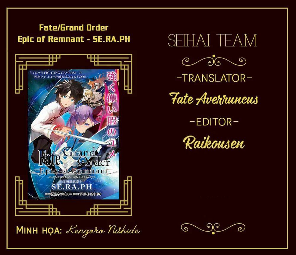 fate/grand order: epic of remnant - se.ra.ph. chapter 9 - Next chapter 10