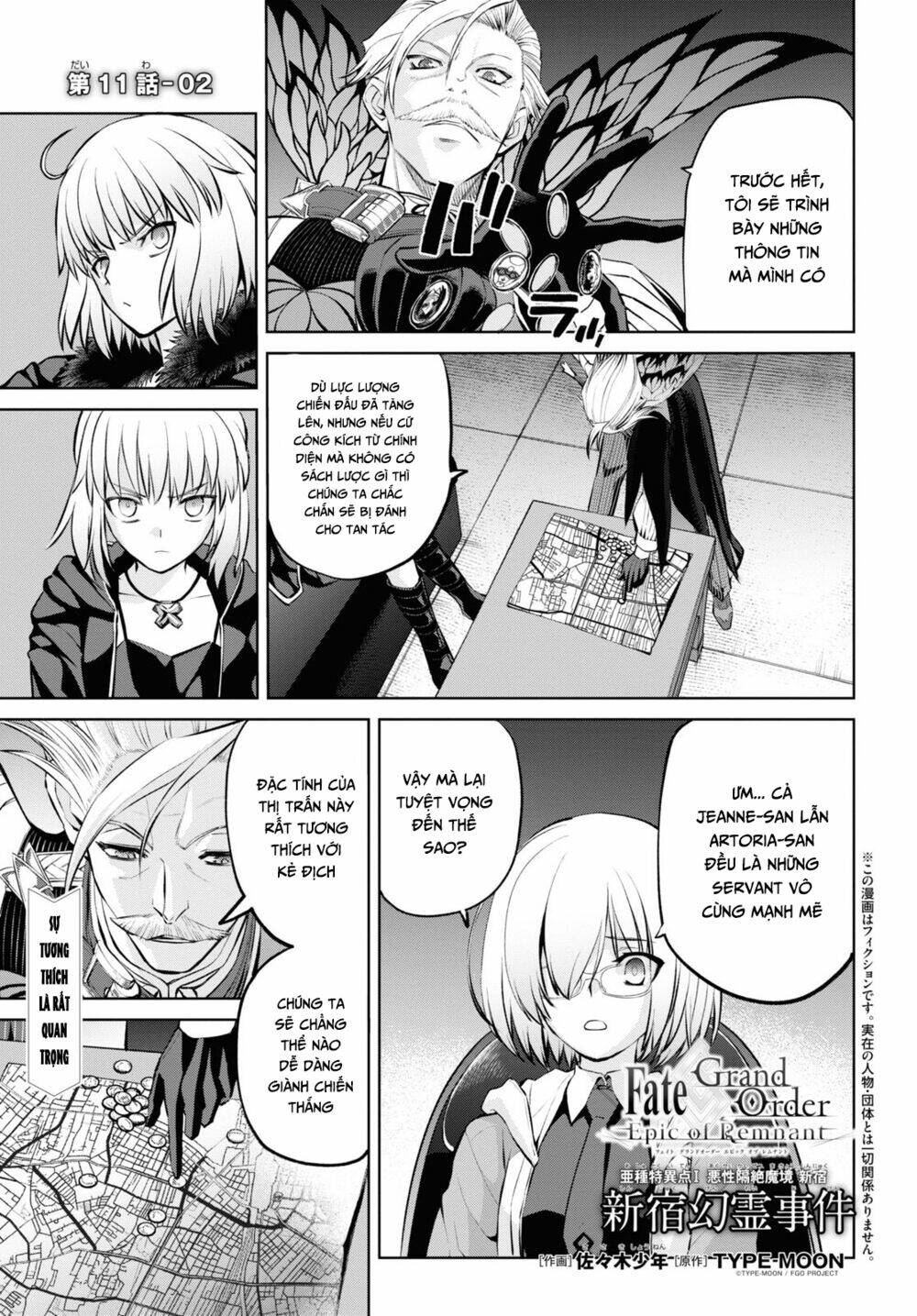 fate/grand order: epic of remnant - shinjuku chapter 11 - Trang 2