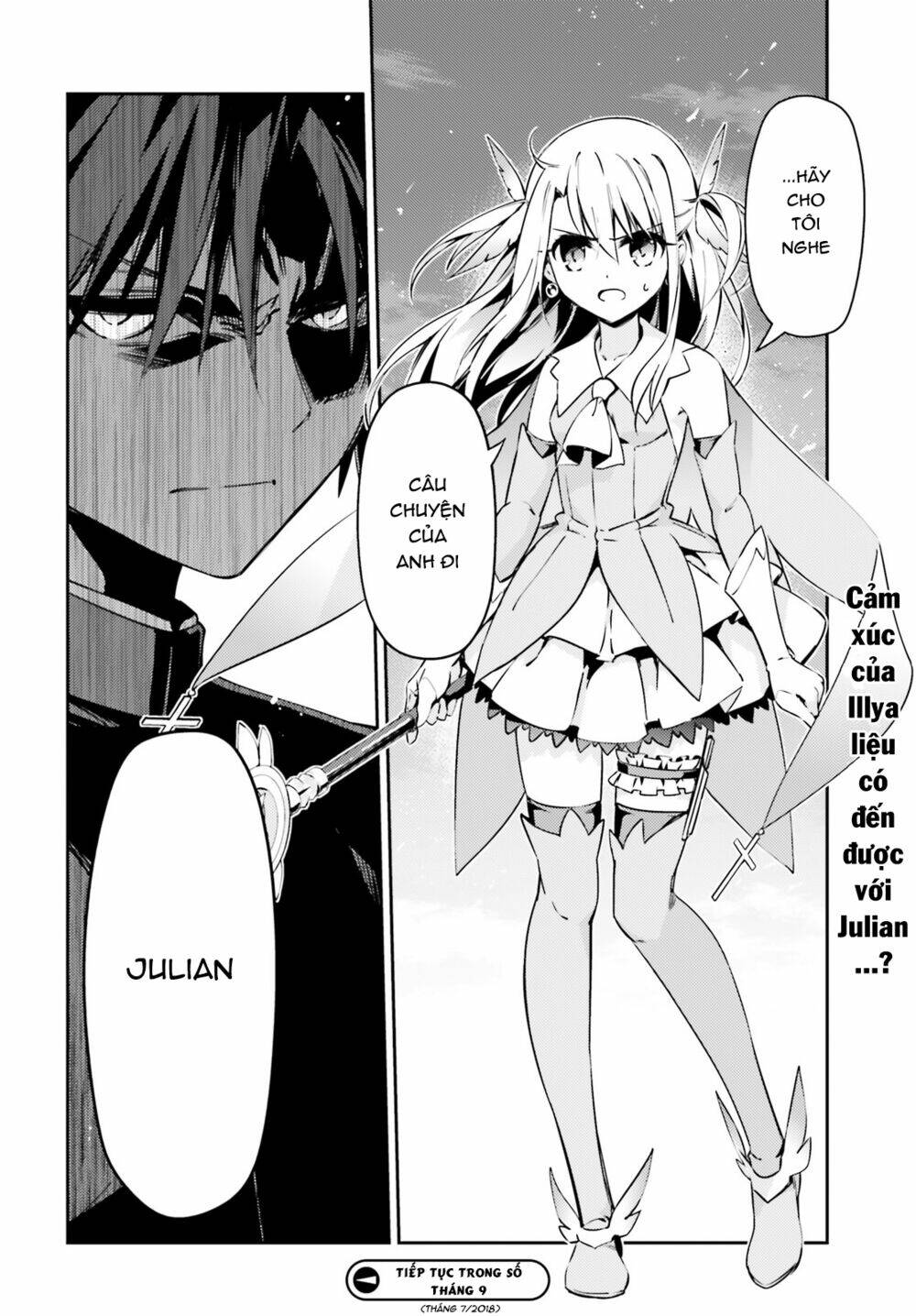 fate/kaleid liner prisma illya drei! chapter 52: kẻ sát thần (phần 1) - Trang 2